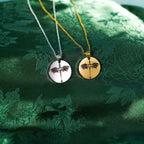 Dragon Inside A Dragon Circle Necklace