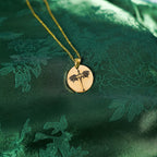 Dragon Inside A Dragon Circle Necklace