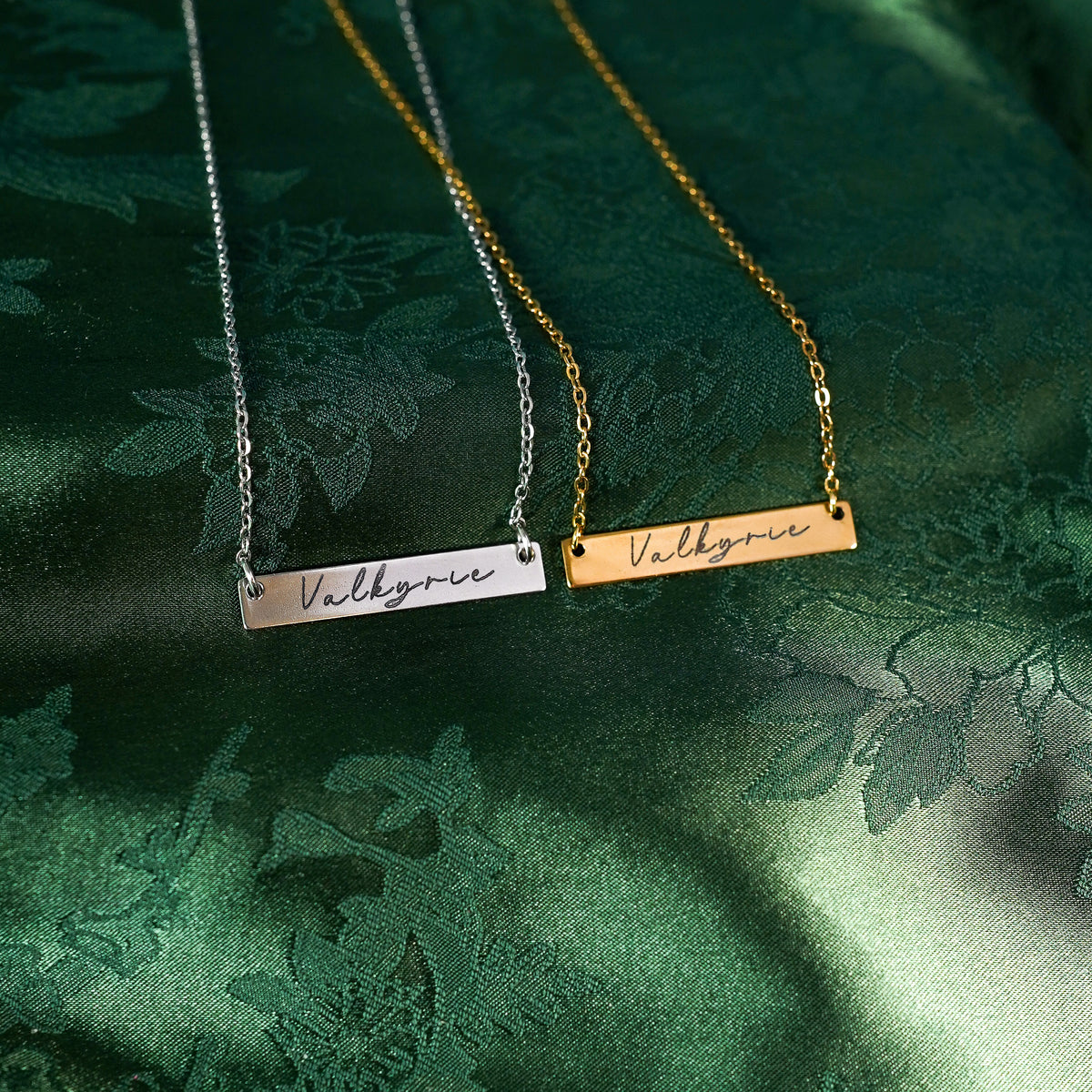 The "Valkyrie" Bar Necklace