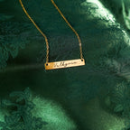 The "Valkyrie" Bar Necklace