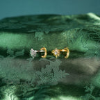 Moon and star adjustable fantasy ring