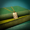 The "City of Starlight" Rectangle Location Necklace