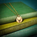 The "Stag & Flame" Circle Necklace