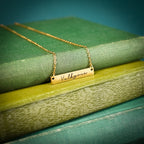 The "Valkyrie" Bar Necklace