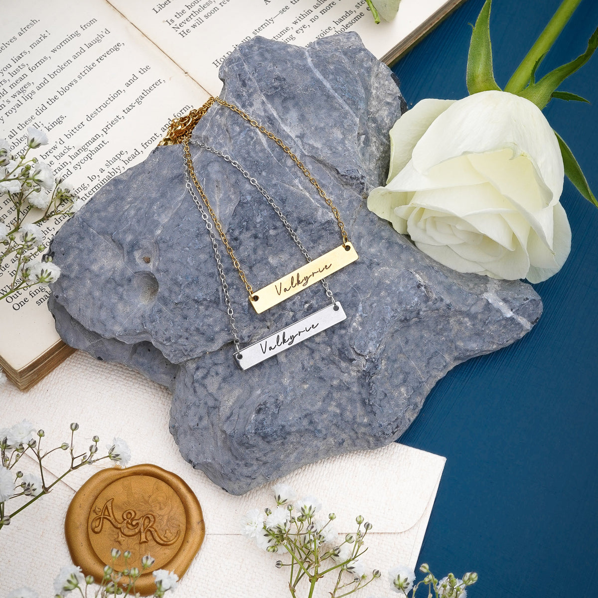 The "Valkyrie" Bar Necklace